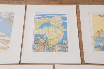 吉田正雄　作品集　「夢・筑波」　69/100　リトグラフ　EXPO’85　5枚