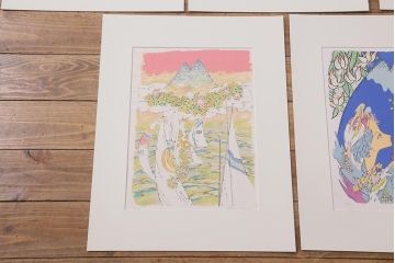 吉田正雄　作品集　「夢・筑波」　69/100　リトグラフ　EXPO’85　5枚