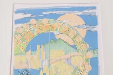 吉田正雄　作品集　「夢・筑波」　69/100　リトグラフ　EXPO’85　5枚