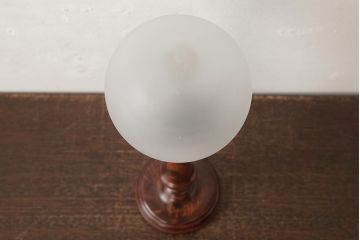 アンティーク照明　和製アンティーク　エレガントな空間を演出するテーブルスタンド(卓上ランプ、テーブルライト)(R-039428)