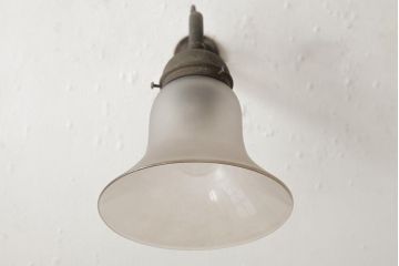 アンティーク照明　大正ロマン　花が咲いたようなデザインが魅力のウォールライト(シェード、ブラケットライト、壁掛け照明、壁付け照明)(R-039429)