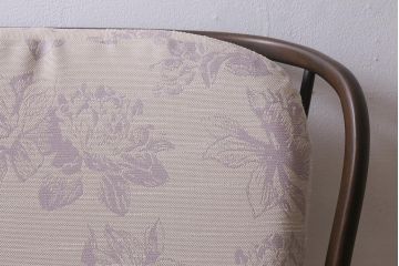 ヴィンテージ家具　ERCOL(アーコール)　エバーグリーン　エレガントな雰囲気漂う1人掛けイージーチェア(ラウンジチェア、アームチェア、椅子、ソファ、ビンテージ)(定価約29万円)(R-039434)