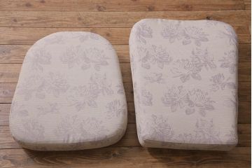 ヴィンテージ家具　ERCOL(アーコール)　エバーグリーン　エレガントな雰囲気漂う1人掛けイージーチェア(ラウンジチェア、アームチェア、椅子、ソファ、ビンテージ)(定価約29万円)(R-039434)