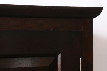 中古　民芸家具　衣装盆付き　上品なデザインの和タンス(衣装箪笥、引き出し、チェスト、着物箪笥)(R-039437)