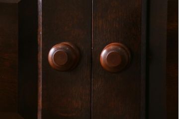 中古　民芸家具　衣装盆付き　上品なデザインの和タンス(衣装箪笥、引き出し、チェスト、着物箪笥)(R-039437)