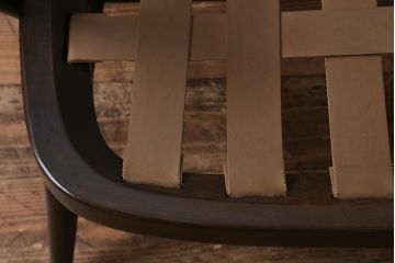 ヴィンテージ家具　ERCOL(アーコール)　エバーグリーン　曲げ木のフレームが目を惹く二人掛けソファ(アームソファ、ラブソファ、2人掛け、ビンテージ)(定価約58万円)(R-039439)