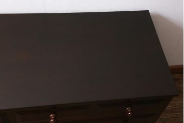 中古　リメイク　松本民芸家具　落ち着いた大人の空間を演出してくれるローチェスト(引き出し、ローボード)(R-039442)です。