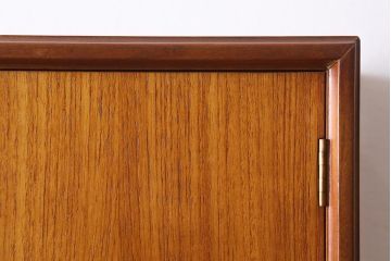 ヴィンテージ家具　G-PLAN(ジープラン)　FORM FIVE　チーク材　ウォールユニット(ルームディバイダー、収納棚、ブックシェルフ、ビンテージ)(R-039445)