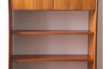 ヴィンテージ家具　G-PLAN(ジープラン)　FORM FIVE　チーク材　ウォールユニット(ルームディバイダー、収納棚、ブックシェルフ、ビンテージ)(R-039445)