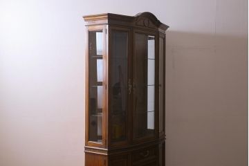 中古　DREXEL HERITAGE(ドレクセルヘリテイジ)　TRYON MANOR(トライオンメナー)　China(チャイナ) 食器棚(キャビネット、飾り棚、収納棚)(定価約98万円)(R-039447)