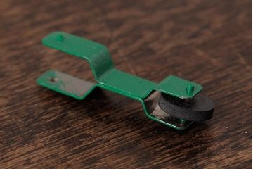 アンティーク雑貨　昭和期　タイガー商会　T.K　レトロなジョッキーゴマ(コマ、駒、おもちゃ)(R-039460)