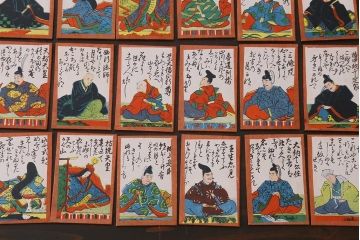 アンティーク雑貨　大正昭和初期　小倉百人一首(R-039476)
