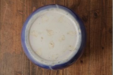 アンティーク雑貨　和製アンティーク　上品な牡丹の図が映える瀬戸火鉢(鉢カバー)(R-039483)