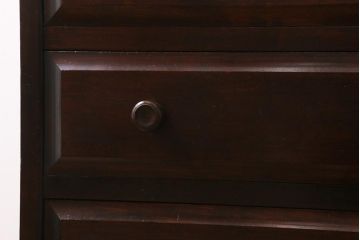 中古　リメイク家具　北海道民芸家具　上質な作りが魅力のサイドキャビネット(リビングボード、引き出し、チェスト、テレビ台)(R-039494)