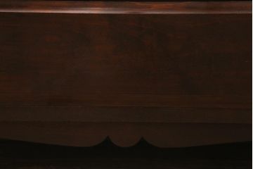 中古　リメイク家具　北海道民芸家具　上質な作りが魅力のサイドキャビネット(リビングボード、引き出し、チェスト、テレビ台)(R-039494)