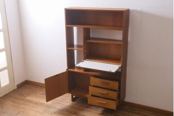 ヴィンテージ家具　STONEHILL　ミッドセンチュリーなルームディバイダー(飾り棚、キャビネット、ビンテージ)(R-039498)