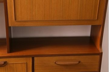 ヴィンテージ家具　STONEHILL　ミッドセンチュリーなルームディバイダー(飾り棚、キャビネット、ビンテージ)(R-039498)