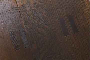 中古　飛騨産業　キツツキ　プロヴィンシャル　素朴な風合いが温かみのあるトリッスルベンチ(板座チェア、ダイニングベンチ、飾り台)(R-039505)