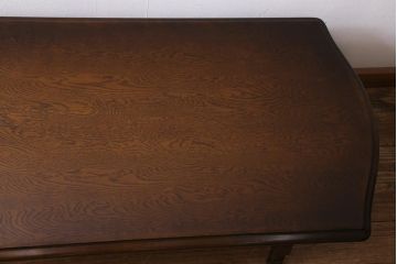 中古　飛騨産業　キツツキマーク　穂高シリーズ　クラシカルなデザインが素敵なセンターテーブル(ローテーブル、リビングテーブル)(R-039507)