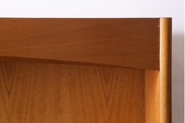 ヴィンテージ家具　北欧ビンテージ　nathan社(ネイサン)　チーク材　ウォールユニット(キャビネット、食器棚)(R-039510)