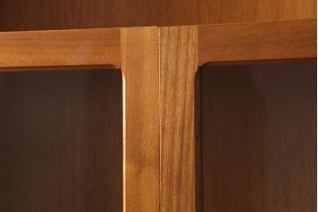 ヴィンテージ家具　北欧ビンテージ　nathan社(ネイサン)　チーク材　ウォールユニット(キャビネット、食器棚)(R-039510)