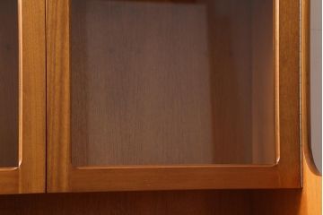 ヴィンテージ家具　北欧ビンテージ　nathan社(ネイサン)　チーク材　ウォールユニット(キャビネット、食器棚)(R-039510)