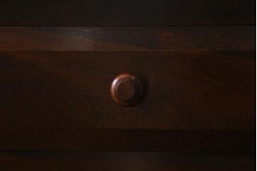 ビンテージ家具　松本民芸家具　シンプルな中に上品さがある#46型ベビータンス(チェスト、引き出し)(定価約30万円)(R-039513)