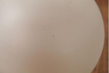 アンティーク照明　和製アンティーク　昭和初期　オパールガラスがぼんやりと光を通すペンダントライト(天井照明、吊り下げ照明)(R-039528)