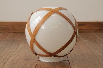 アンティーク家具　和製アンティーク　昭和初期　レア!竹巻が目を引く天井照明(ペンダントライト、吊り下げ照明)(R-039529)