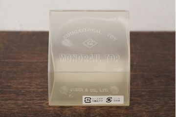 アンティーク雑貨　昭和期　タイガー商会　T.K　レトロなジョッキーゴマ(コマ、駒、おもちゃ)(R-039546)