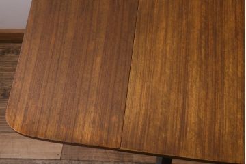 ヴィンテージ家具　イギリスビンテージ　G-PLAN(ジープラン)　BBシリーズ　美しさと機能性を兼ね備えたバタフライテーブル(拡張式テーブル、ダイニングテーブル)(R-039571)