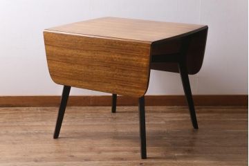 ヴィンテージ家具　イギリスビンテージ　G-PLAN(ジープラン)　BBシリーズ　美しさと機能性を兼ね備えたバタフライテーブル(拡張式テーブル、ダイニングテーブル)(R-039571)