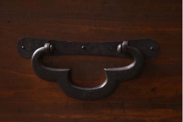 アンティーク家具　和製アンティーク　大正期　ヒノキ材　上品な佇まいが魅力の重ね箪笥(和タンス、衣装箪笥、引き出し)(R-039579)