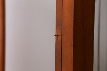 アンティーク雑貨　島津製作所　上皿天秤　ガラスケース　はかり　化学天秤(R-039585)