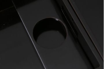 古民具・骨董　大正昭和初期　煙草盆一対　銅火入　漆器　箱付(R-039604)