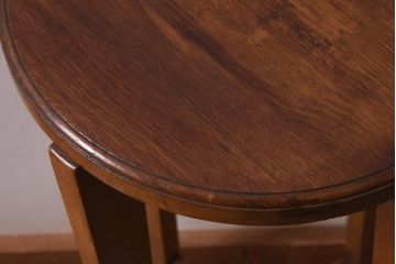 ビンテージ家具　和製ビンテージ　昭和中期　スタイリッシュなデザインの花台(飾り台)(R-039616)