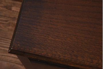 ヴィンテージ家具　イギリスビンテージ　オーク材　カントリースタイルにぴったりなサイドチェスト(引き出し)(R-039630)