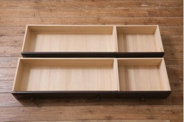 中古　北海道民芸家具　気品漂うベンチチェスト(ローボード、テレビボード、テレビ台、ローチェスト)(定価18万円)(R-039663)