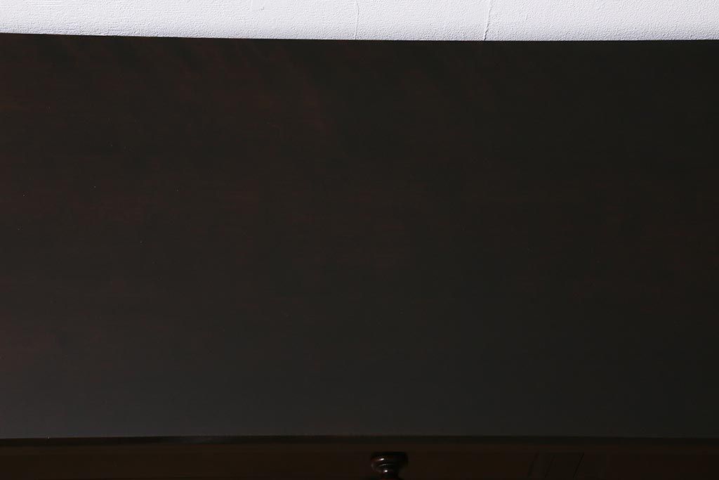 中古　北海道民芸家具　気品漂うベンチチェスト(ローボード、テレビボード、テレビ台、ローチェスト)(定価18万円)(R-039663)