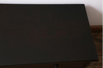中古　北海道民芸家具　気品漂うベンチチェスト(ローボード、テレビボード、テレビ台、ローチェスト)(定価18万円)(R-039663)