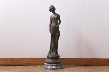 イタリア製　Moreau　リプロダクト　ブロンズ像(オブジェ、置物)(R-039670)