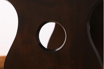 ビンテージ家具　松本民芸家具　和モダンスタイルにぴったりな12型茶卓2(サイドテーブル)(R-039672)