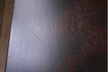 ビンテージ家具　松本民芸家具　和モダンスタイルにぴったりな12型茶卓2(サイドテーブル)(R-039672)