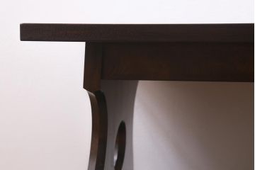 ビンテージ家具　松本民芸家具　和モダンスタイルにぴったりな12型茶卓2(サイドテーブル)(R-039672)