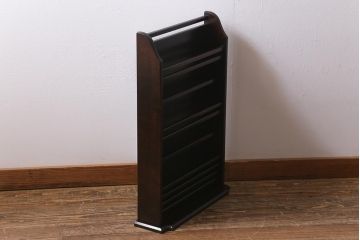 中古　北海道民芸家具　HM815　和洋どちらにも馴染むシックで上品なスリッパ立て(スリッパラック)(R-039677)