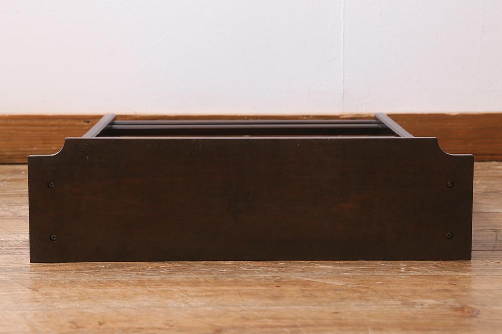 中古　北海道民芸家具　HM815　和洋どちらにも馴染むシックで上品なスリッパ立て(スリッパラック)(R-039677)