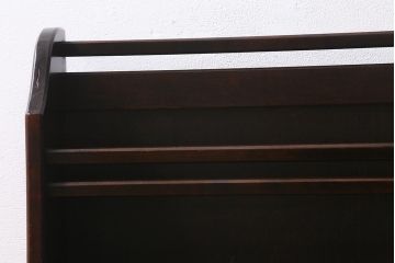 中古　北海道民芸家具　HM815　和洋どちらにも馴染むシックで上品なスリッパ立て(スリッパラック)(R-039677)