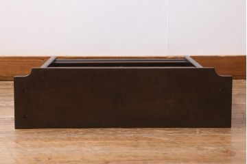 中古　北海道民芸家具　HM815　和洋どちらにも馴染むシックで上品なスリッパ立て(スリッパラック)(R-039677)