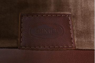中古　Baxter社(バクスター)　OXFORDINE　ヴィンテージ感あふれるイタリア製の2人掛けレザーソファ(2Pソファ)(定価約160万円)(R-039687)