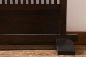 中古　松本民芸家具　和の風情を演出する上品な佇まいの衝立(つい立て、パーテーション)(R-039691)